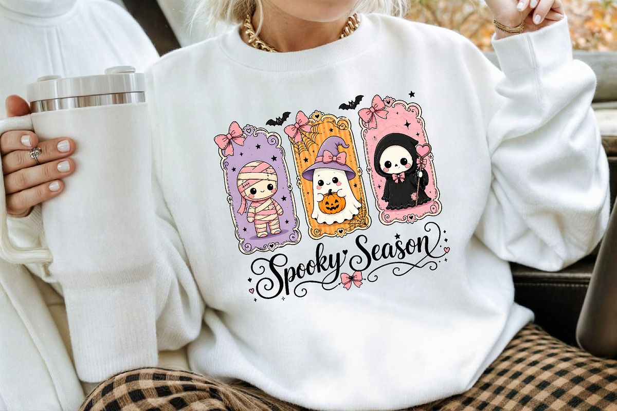 Cute Halloween Bookmark Frame PNG, a Seasonal Illustration by Creative Art (Photo 3 of 3)