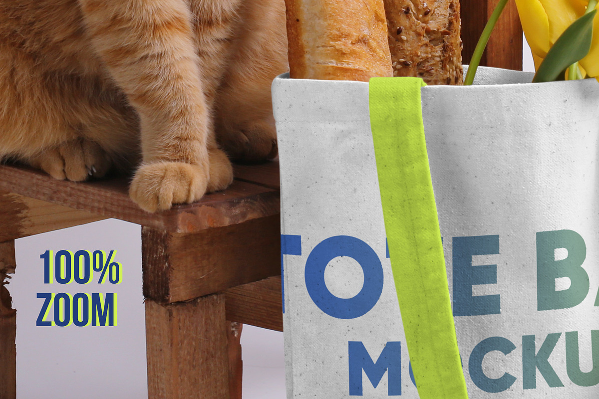 Canvas Tote Bag Mockups Vol 2, a Product Mockup by Hi, Mock-Up! (Photo 2 of 9)