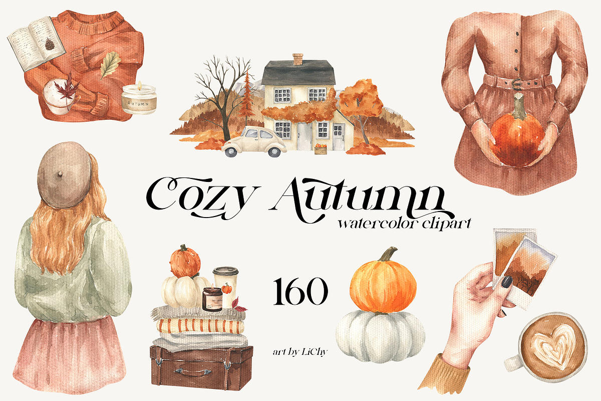 BUNDLE 40 IN 1 graphic 6359 clipart, an Illustration by LiChu Art (Photo 2 of 40)