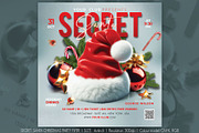 Secret Santa Christmas, a Flyer Template by Artolus (Thumbnail 1 of 2)