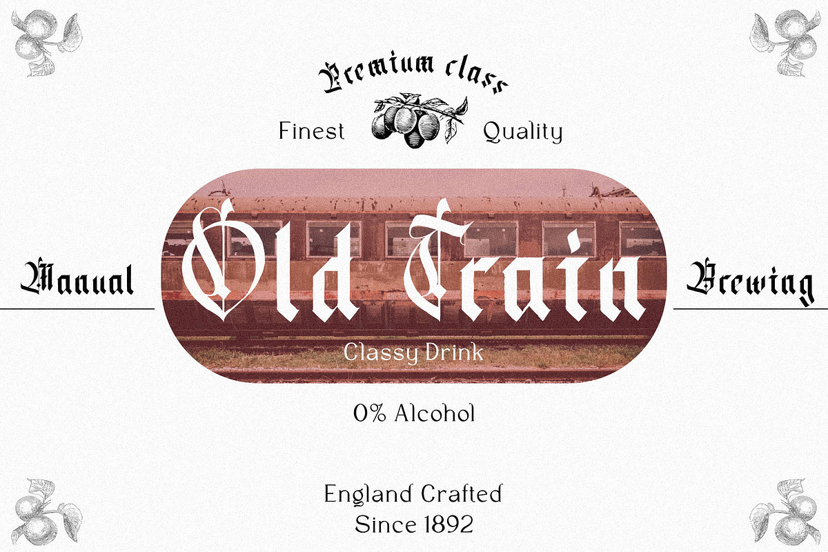 VT Datons - Blackletter, a Blackletter Font by ViactionType (Photo 10 of 12)