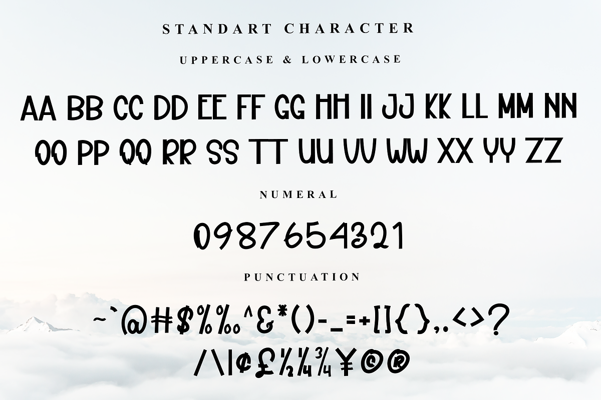 Chocolate, a Handwritten Font by InermediaSTUDIO (Photo 1 of 7)