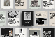 Designer Instagram Template | Canva, a Social Media Template by Moscovita Studio (Thumbnail 12 of 12)
