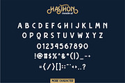 Hasthon - Vintage Font, a Sans Serif Font by Garisman Std (Thumbnail 6 of 10)