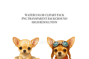 21 Chihuahua Clipart, an Animal Illustration by Pati Charm Studio (Thumbnail 4 of 8)