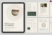 Mental Health Workbook Template, a Brochure Template by BrandPacks (Thumbnail 1 of 6)