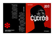 Cybros 3D, a Sans Serif Font by Craft Supply Co. (Thumbnail 5 of 8)
