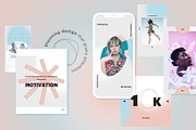 Instagram Templates | Canva & PS, a Social Media Template by BigWeek (Thumbnail 8 of 9)