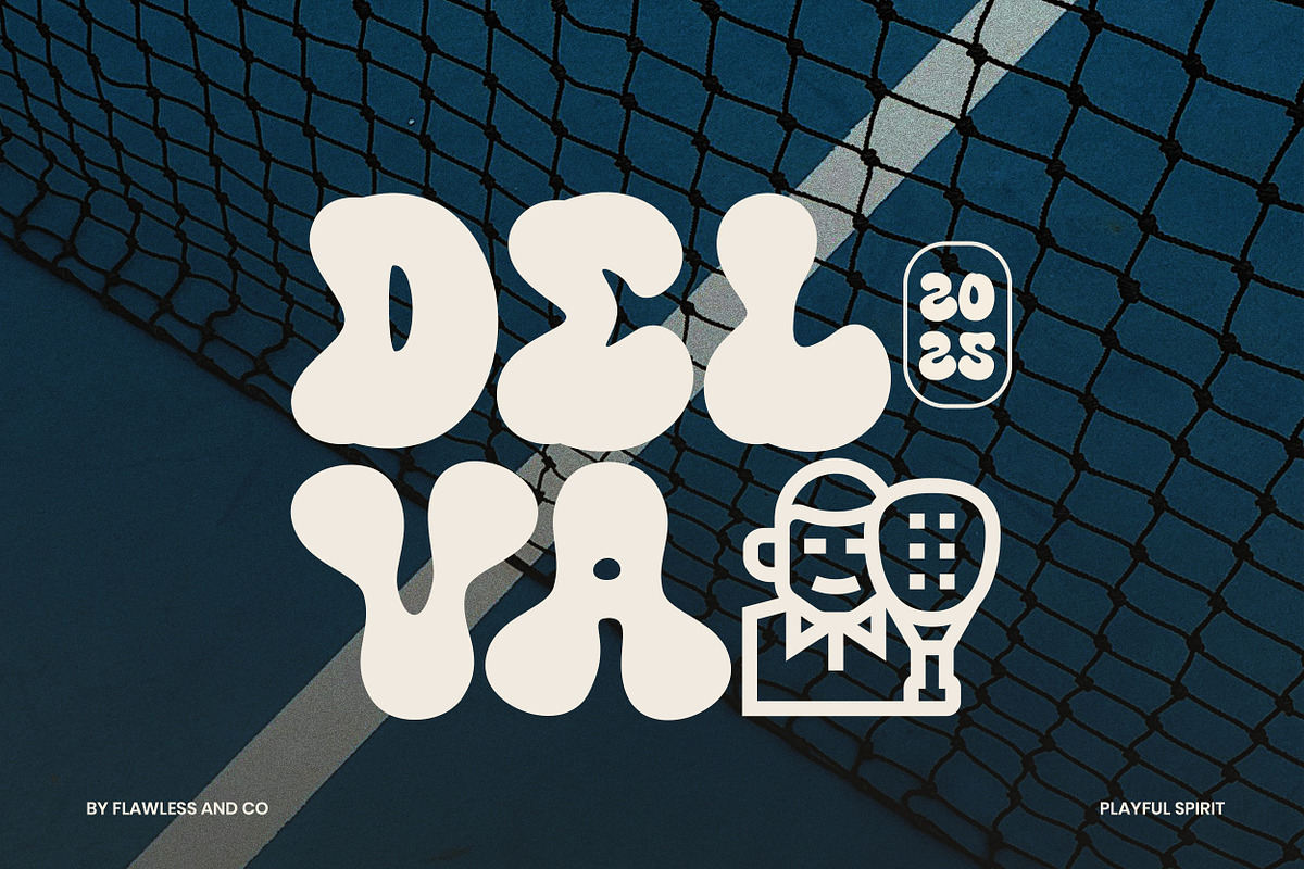 Delva - Display Typeface Font, a Font by Flawless And Co (Photo 1 of 10)