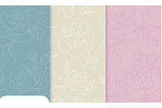One Line Rose Flower Illustrations, a Decorative Illustration by Alina Kruss (Thumbnail 4 of 9)