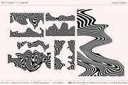 Wavy Stripe Texture & Distorted Line, a Texture Graphic by Oksana Trygub (Thumbnail 8 of 14)