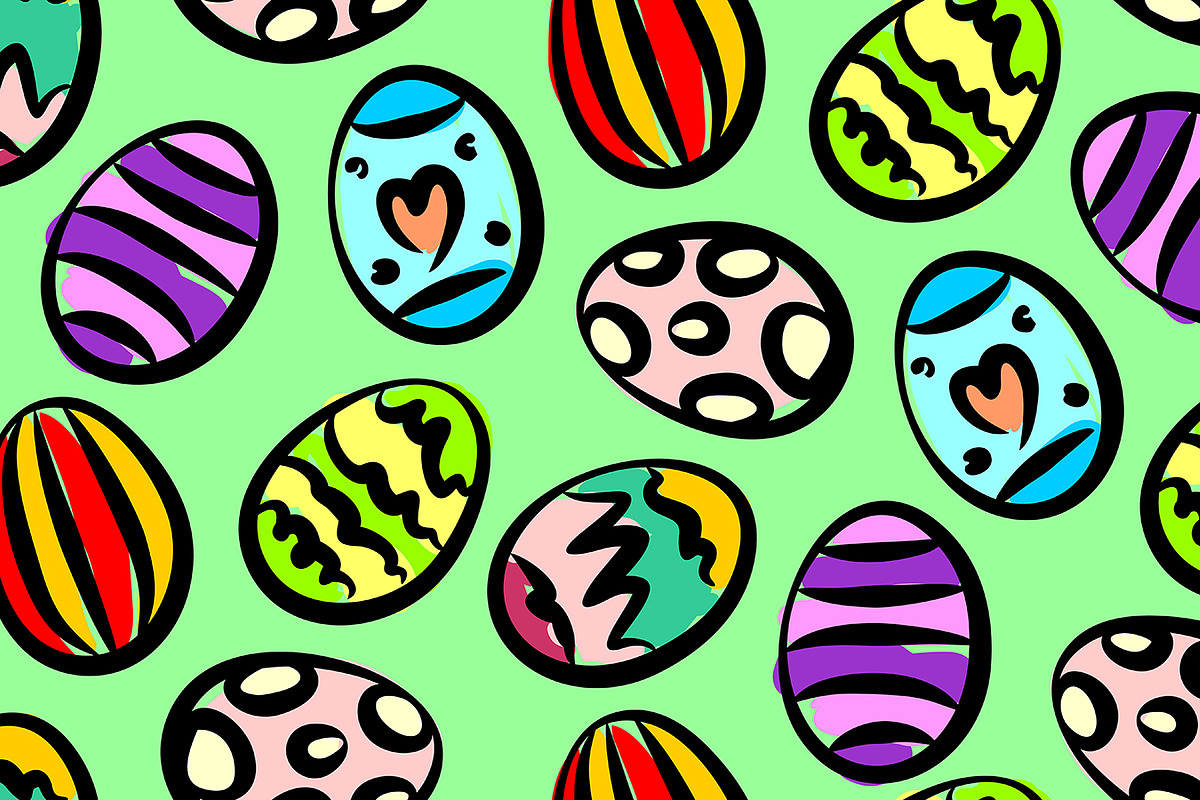 Easter pattern, a Graphic by Volyk (Photo 1 of 7)