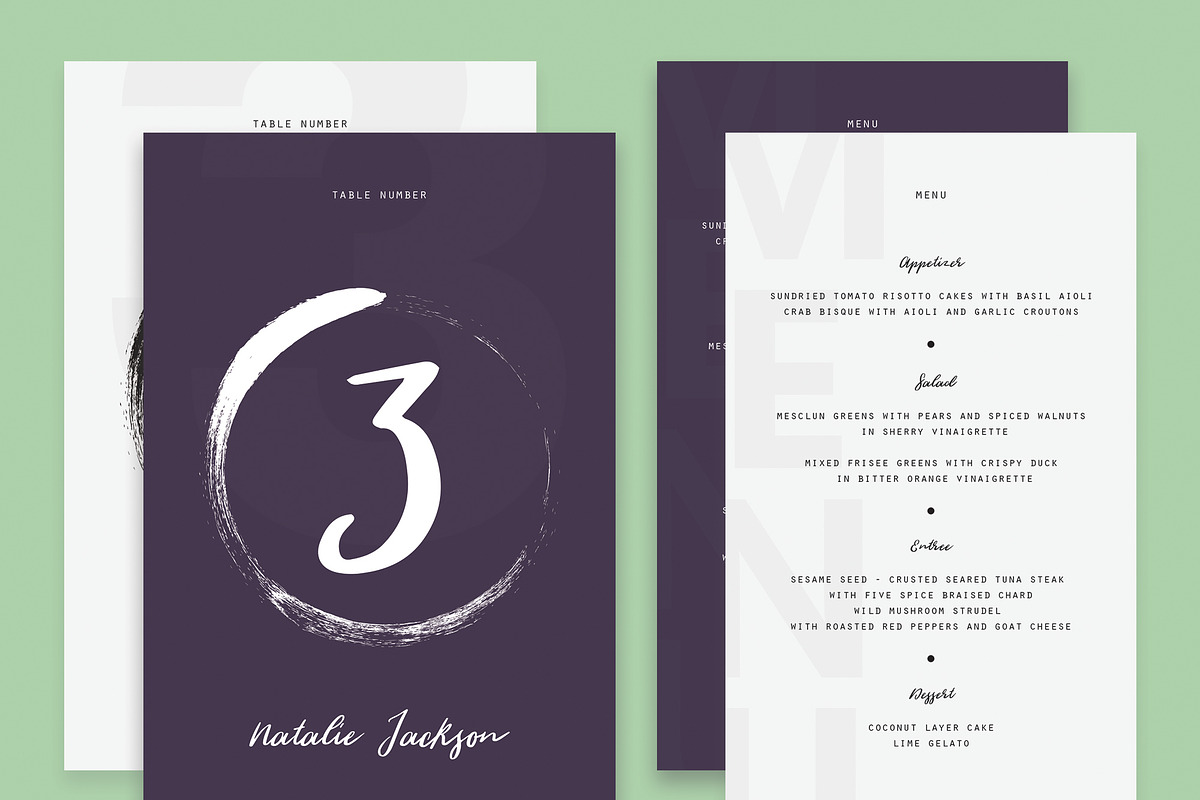 Wedding Invitation Suite (Purple), a Templates & Theme by The Path (Photo 3 of 5)