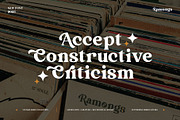 Ramongs - Vintage Serif Font, a Serif Font by Lettermine (Thumbnail 5 of 10)