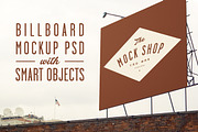 Billboard Mockup 01, an Advertising Mockup by The Mock Shop (Thumbnail 1 of 4)