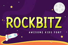 Rockbitz - Awesome Kids Font