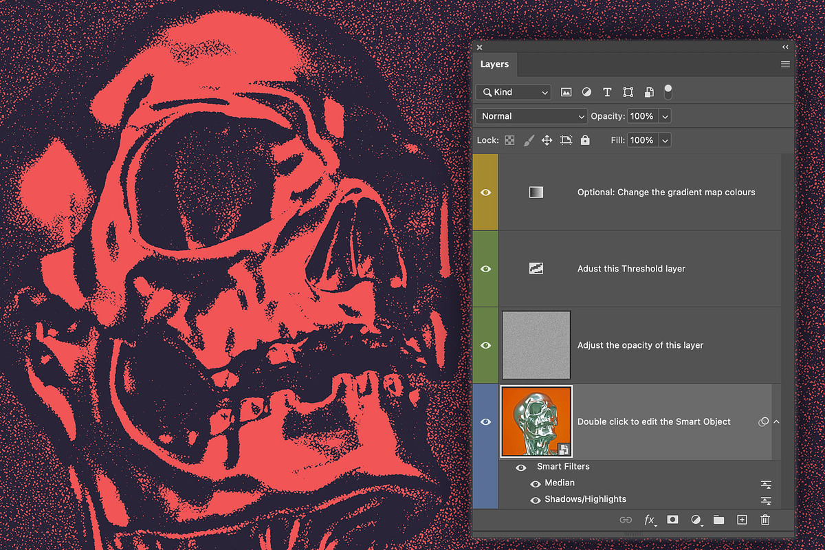 Xerox Grunge Smart PSD, a Layer Style Add-On by Spoon Graphics (Photo 3 of 4)