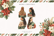 Merry Christmas Collection, a Seasonal Illustration by PeDe Designs (Thumbnail 7 of 31)