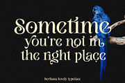 Berliana Lovely, a Serif Font by INKSUN™ (Thumbnail 12 of 13)