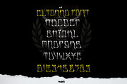 EL TORRO – Chicano Tattoo Font, a Font by Torus1 (Thumbnail 1 of 2)