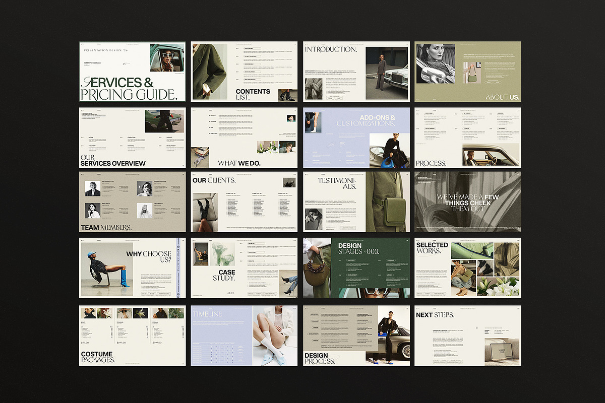 X-PRO | Services and Pricing Guide, a Presentation Template by ArtisanaAura (Photo 10 of 10)