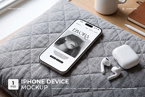 Elvora - iPhone Device Mockup