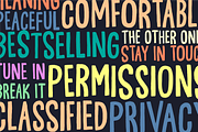 Guideline font, a Sans Serif Font by pizzadudedotdk (Thumbnail 4 of 4)