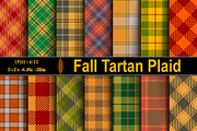Fall  Tartan Plaid, a Pattern Graphic by Vectorchoice (Thumbnail 1 of 6)
