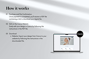 High-End Med Spa Canva Website, a Landing Page Template by batang (Thumbnail 5 of 5)