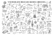 Various sketches on school subjects, an Education Illustration by WINS Doodle shop (Thumbnail 2 of 3)