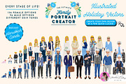 Portrait Creator Jewish Hanukkah, a Person Illustration by Lauren Lesley Studio (Thumbnail 14 of 16)