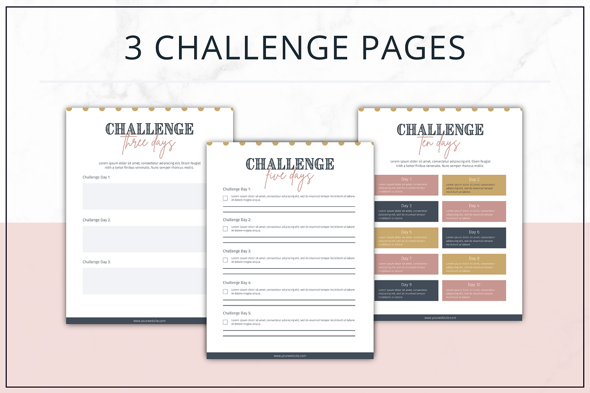 Challenge Templates Canva | Vintage, a Magazine Template by Lady Boss ...