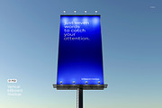 Vertical Billboard Mockup ST02, an Advertising Mockup by Croma Studio (Thumbnail 1 of 4)
