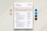 Resume, a Resume Template by DesignDevisers (Thumbnail 1 of 10)