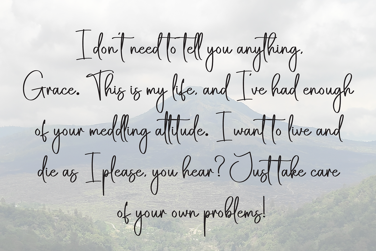 Overthinking | Script Font, a Handwritten Font by Scratchones (Photo 6 of 8)