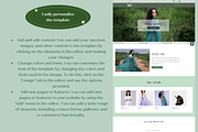 Wix Website Template Aesthetic Shop, a Wix Template by Wixify Studio (Thumbnail 4 of 10)