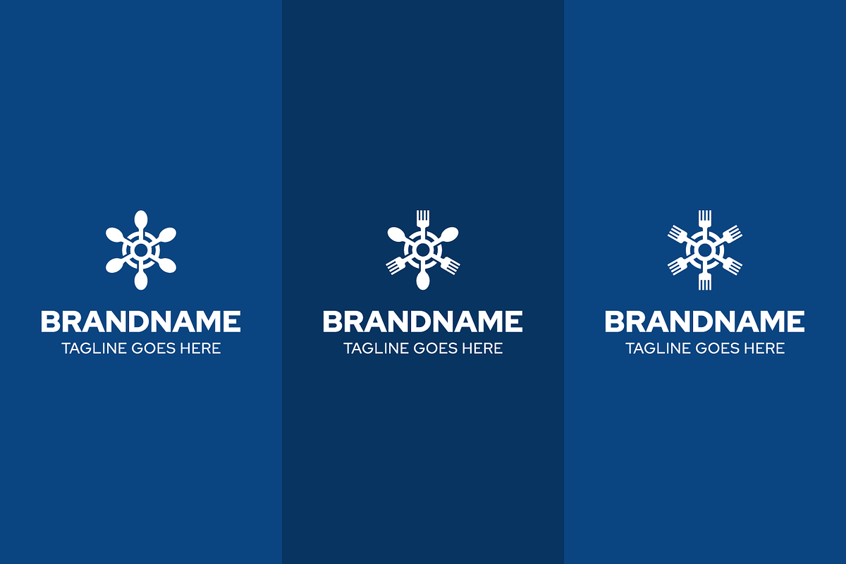 Ship Steer Restaurant Logo Set, a Branding & Logo Template by Pray Art Design Studio (Photo 2 of 2)