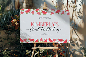 24x36 Sign Mockup, Wedding Sign