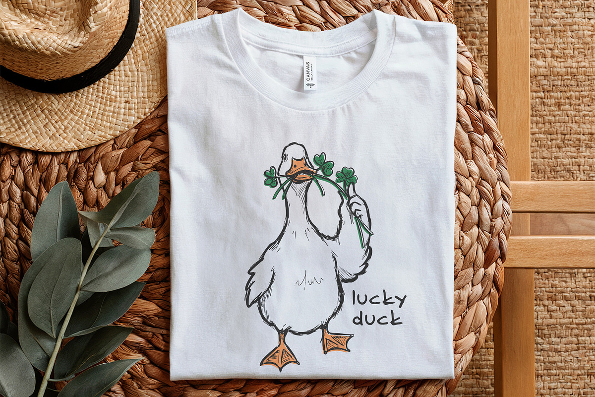 Lucky Duck PNG Sublimation, St, an Illustration by SharpMarketplace (Photo 5 of 9)