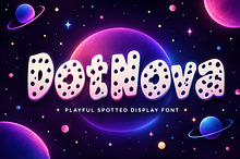 DotNova – Spotted Display Font