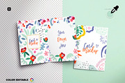 Folded Card 5x7in Cover and Inside, a Product Mockup by Custom Scene (Thumbnail 5 of 8)