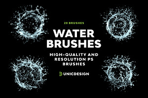 Water Photoshop Brushes