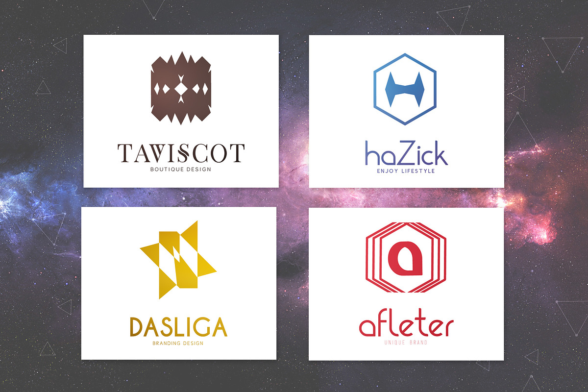 Futuristic & Geometric Logos Bundle, a Branding & Logo Template by AN Productions (Photo 23 of 47)