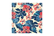 Retro Hawaiian Print Digital Paper, a Pattern Graphic by Chromolume Studio (Thumbnail 19 of 28)