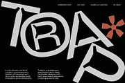 CS Beatrix – Inktrap Font, a Sans Serif Font by Craft Supply Co. (Thumbnail 2 of 8)