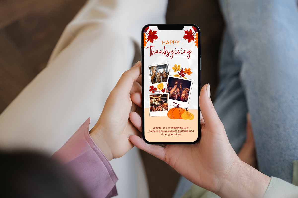 Thanksgiving Wish Gathering Template, a Social Media Template by Adored Templates (Photo 5 of 10)