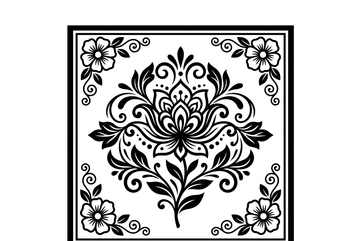 50 Elegant Floral Ornament Bundle, a Decorative Illustration by Amazin_art (Photo 23 of 29)
