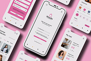 Mobile Screen Mockup, an Advertising Mockup by CreativeShaper (Thumbnail 1 of 2)