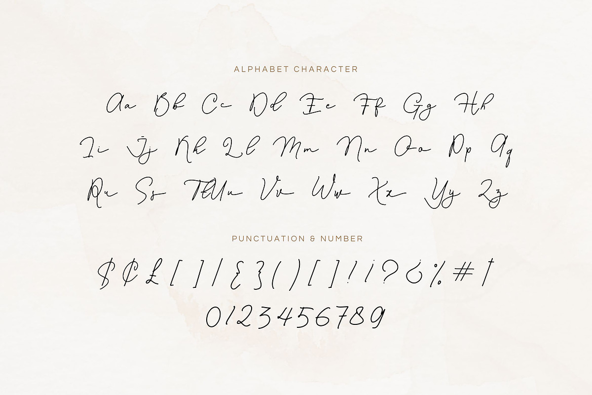 The Bronych - Handwritten Script, a Script Font by Imoodev (Photo 5 of 5)