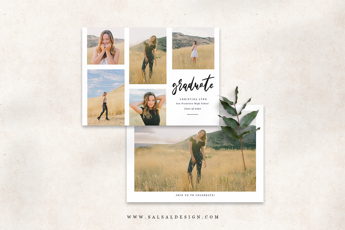 Graduation Card Templates G145, a Card Template by Salsal Design